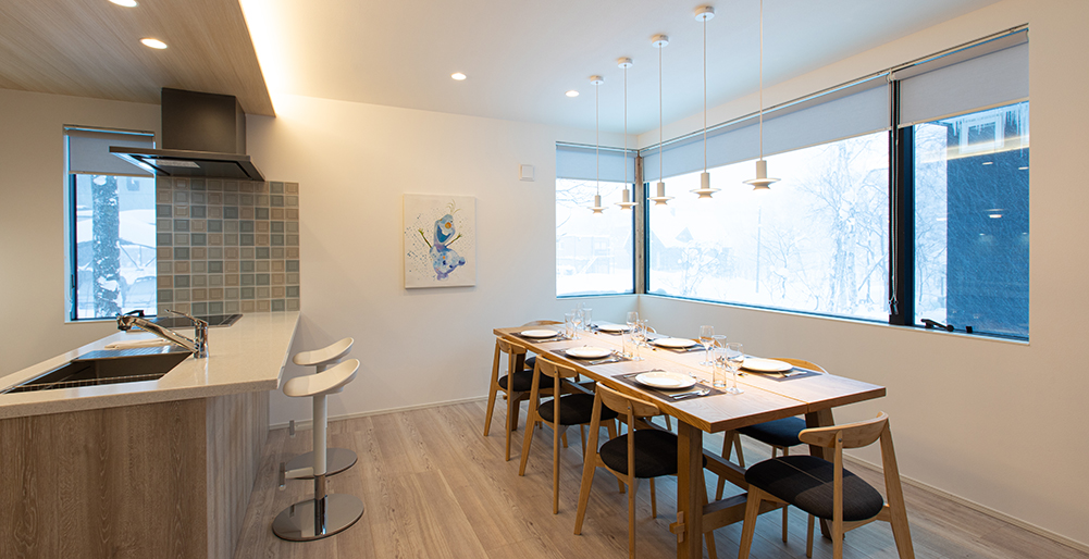 Olaf House - Perfect view from the dining area